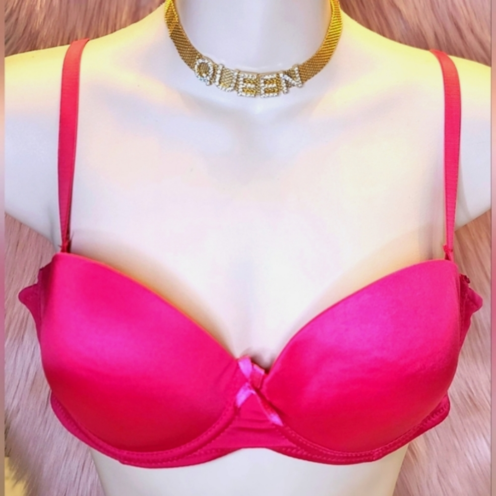 Hot Pink Intimate Soft Cup flexible underwire bra 36C